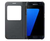 Samsung S-View Cover do Galaxy S7 czarny - 291536 - zdjęcie 4